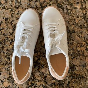 NWOT white sneakers